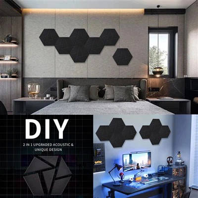 Pet Polyester akustisk väggpanel